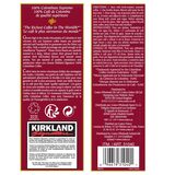 Kirkland Signature 100% Colombian ground filter coffee 1.362kg, UK version
