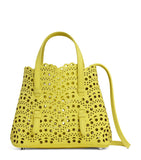 Alaïa Le Mina tote bag nubuck leather, imported from the UK