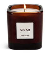 Harrods Assouline Cigar Scented Candle 260g- Buy online at McGrocer