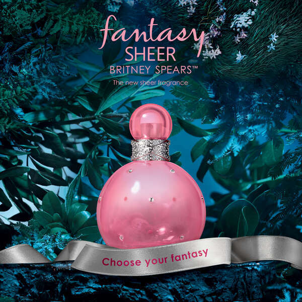 Britney Spears Fantasy Sheer Eau De Toilette 100ml - British product
