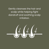 ManCave Scalp Care Shampoo 350ml, imported from the UK