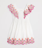 Tartine et Chocolat cotton lace-trim dress 2-12 years (British brand)
