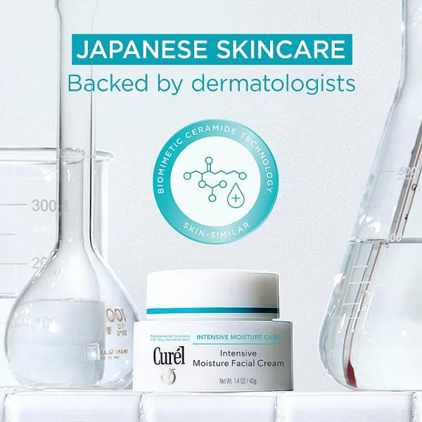 Curel intensive moisture facial cream 40g - British product
