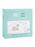 Aden + Anais white cotton baby blanket 120cm - British product