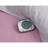 Lifemax under pillow vibration alarm clock with travel case, imported from the UK