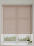 Rose Pink made to measure roller blind blackout polyester, imported from the UK