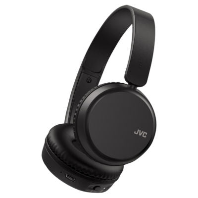 JVC Black Deep Bass Wireless On Ear Headphones, UK version