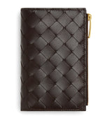 Harrods Bottega Veneta Leather Intrecciato Bifold Card Holder- Buy online at McGrocer