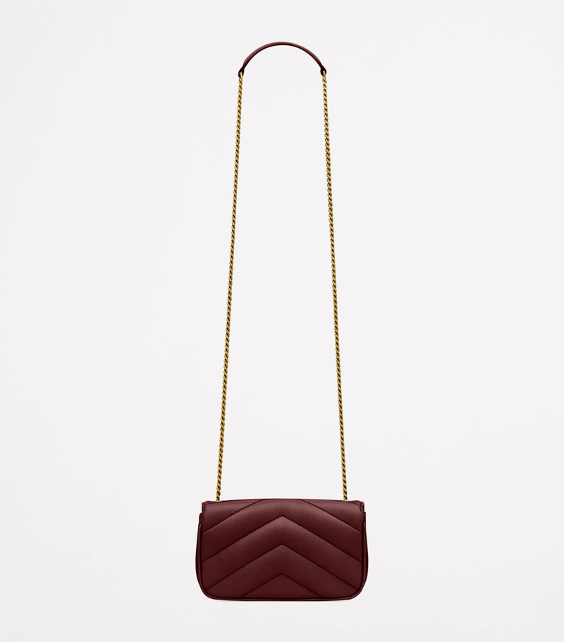 Saint Laurent Mini Loulou shoulder bag 20cm (British brand)
