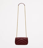Saint Laurent Mini Loulou shoulder bag 20cm (British brand)