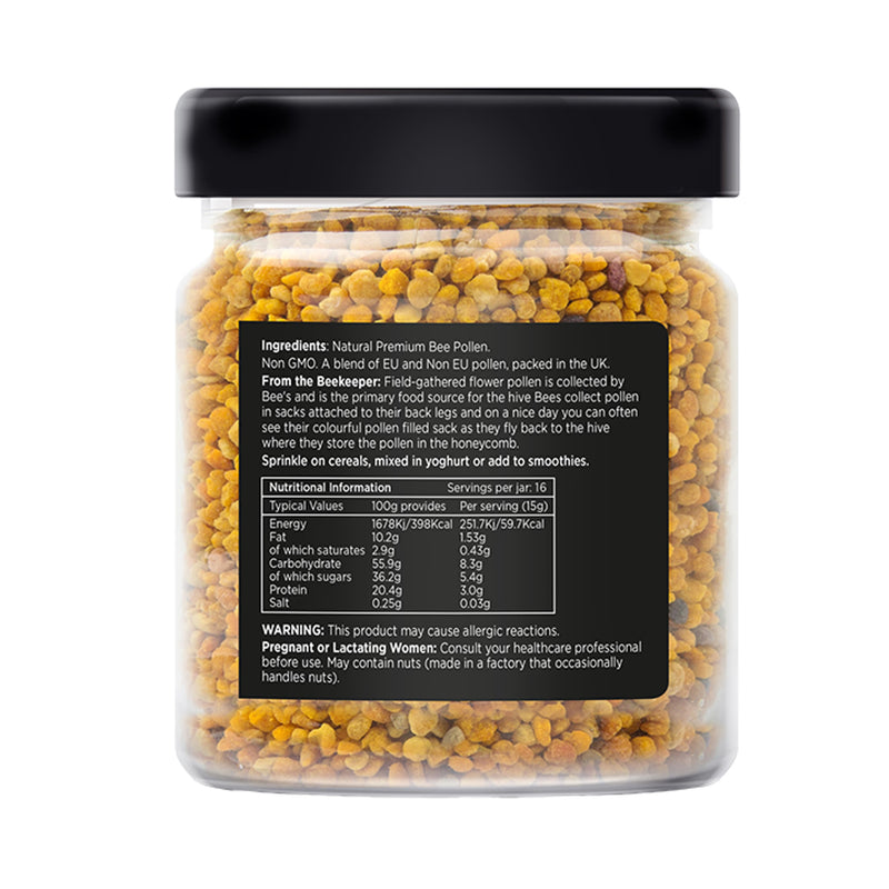 Manuka Doctor Bee Pollen 120g, imported from the UK