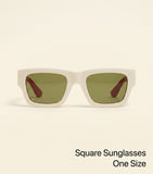 Gucci rectangular sunglasses in black acetate, UK version