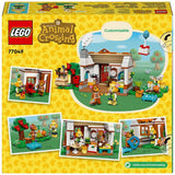 LEGO Animal Crossing Isabelle's House Visit building set 77049, imported from the UK