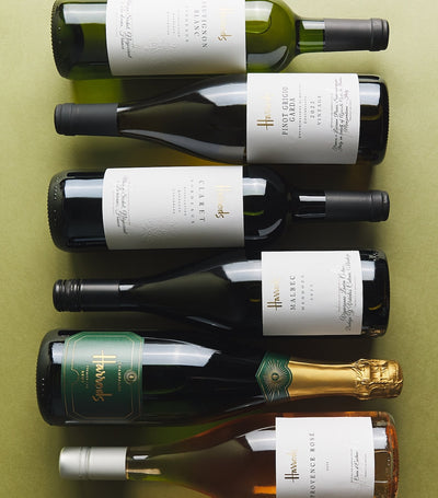 Harrods Assortert Vin og Champagne Gaveboks med 6 Flasker (75cl Hver)- Kjøp online hos McGrocer