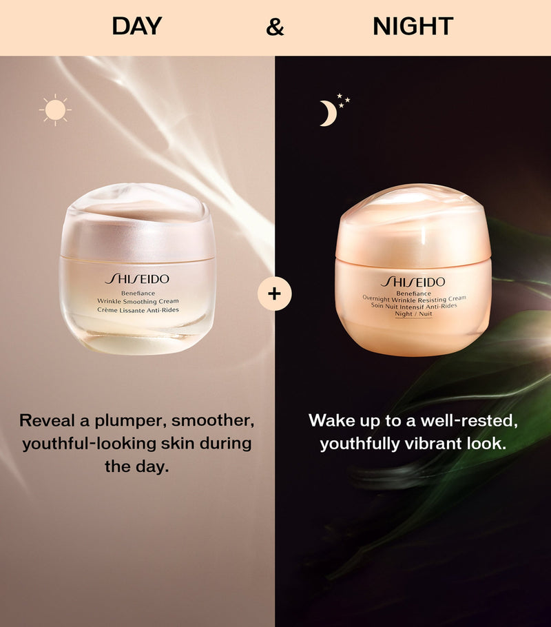 Shiseido Benefiance Overnight Wrinkle Resisting Cream 50ml (British brand)