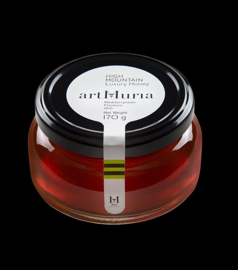 Art Muria High Mountain Honey 170g jar, UK version