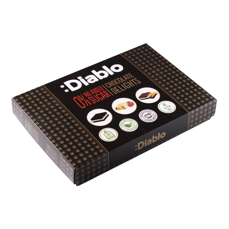 Diablo assorted chocolate delights gift box 115g, UK version