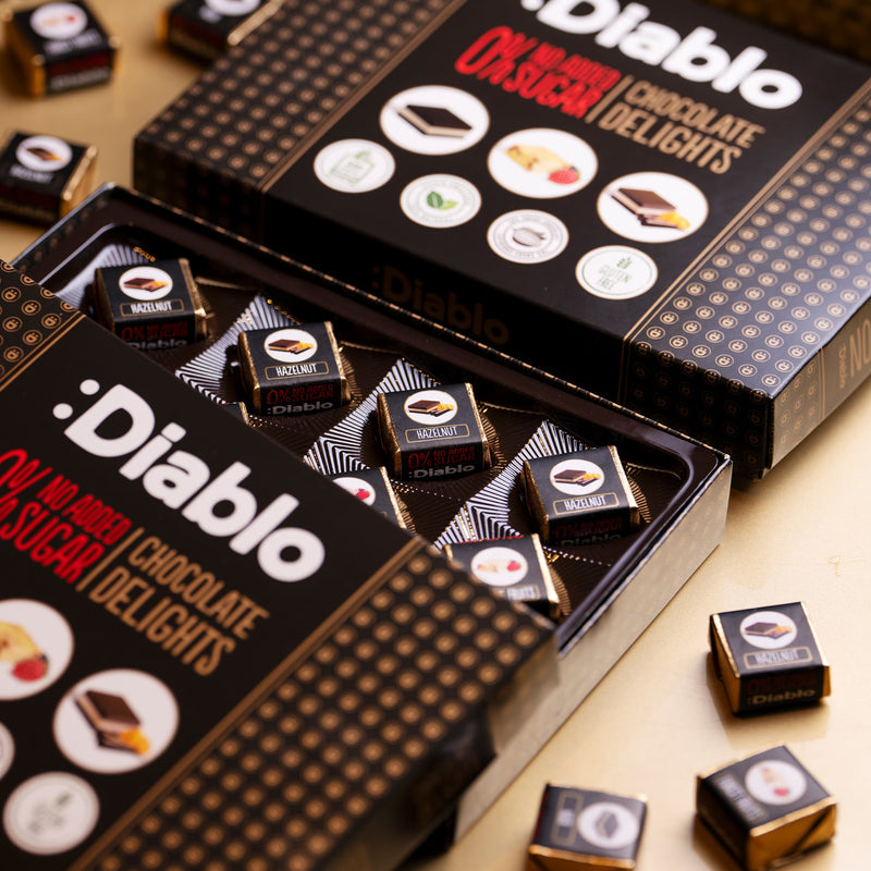 Diablo assorted chocolate delights gift box 115g, UK version