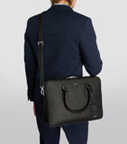 Sandro Paris leather slim briefcase (British brand)