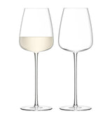 Harrods LSA International Set of 2 Wine Culture White Wine Glasses 490ml- Buy online at McGrocer