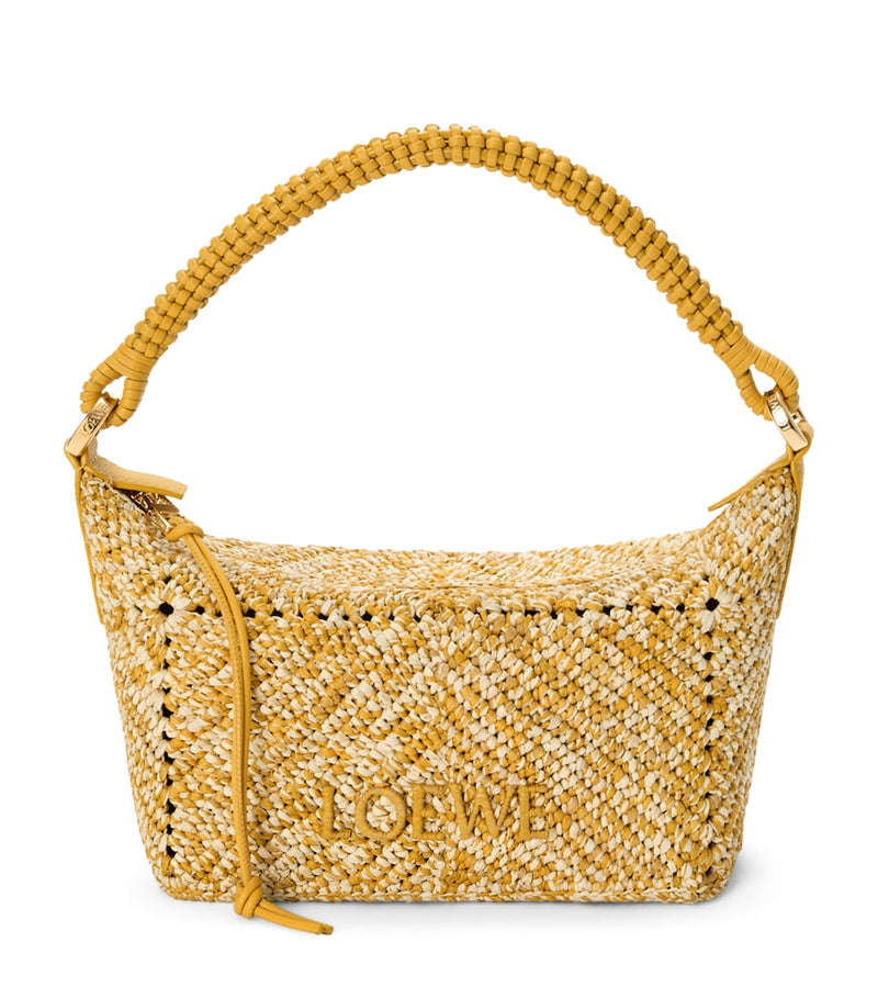 LOEWE Raffia Cala Pouch handwoven raffia bag, UK version