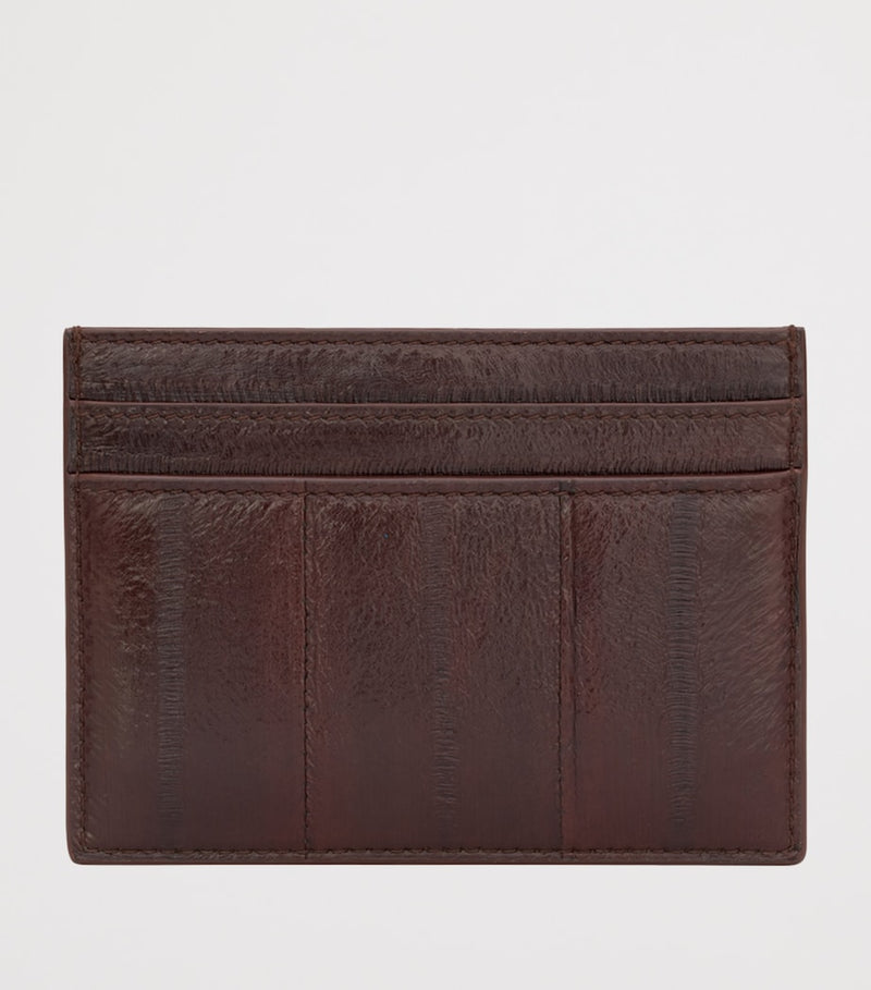 Saint Laurent leather card holder with five slots (British brand)