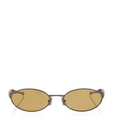 Harrods Bottega Veneta Oval Sardine Sunglasses- Buy online at McGrocer
