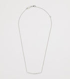 Harrods graduating white gold diamond pendant necklace 0.50ct (British brand)