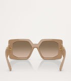 Versace sunglasses brown and silver VE4478U, imported from the UK