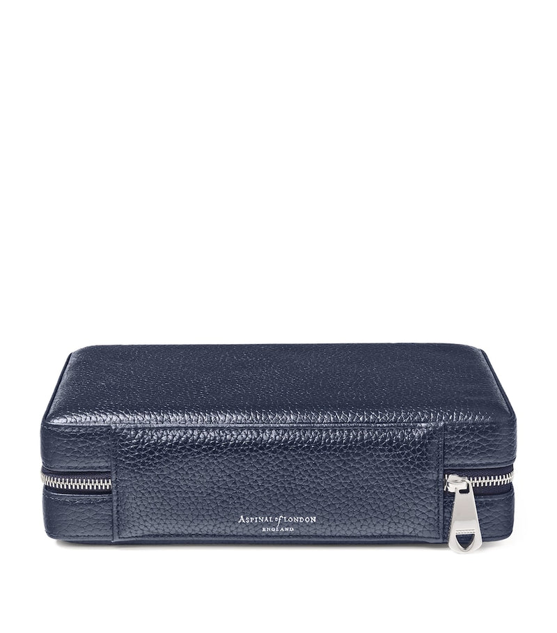 Aspinal London leather travel jewellery case - British product