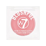 Superdrug W7 Blushful Cream To Powder Blusher Vow Face Makeup- Buy online at McGrocer