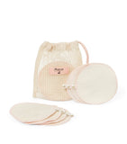 Bonpoint cotton reusable cleansing pads set of 7 (British brand)
