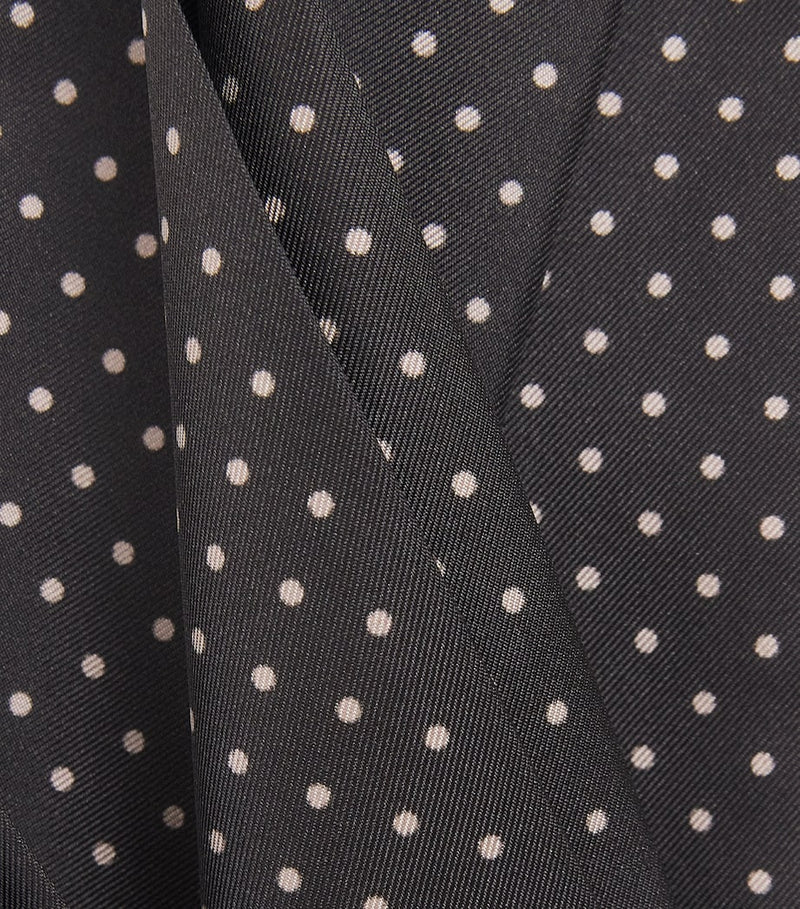 TOM FORD silk polka-dot scarf long - British product