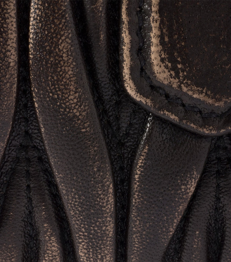 Miu Miu Arcadie top-handle bag matelassé leather, imported from the UK