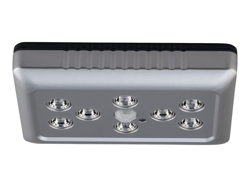 Battery operated sensor light with 8 LEDs, imported from the UK