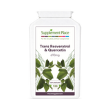 Holland & Barrett Supplement Place Trans Resveratrol + Quercetin 690mg Antioxidant Supplement, 120 Capsules- Buy online at McGrocer