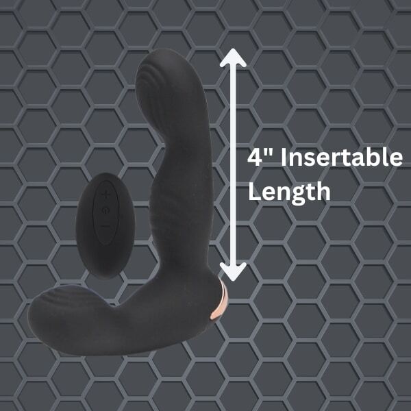 Rev-Pro prostate massager 10 functions remote controlled - British product