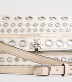 Tory Burch small embellished Charlie shoulder bag - British product