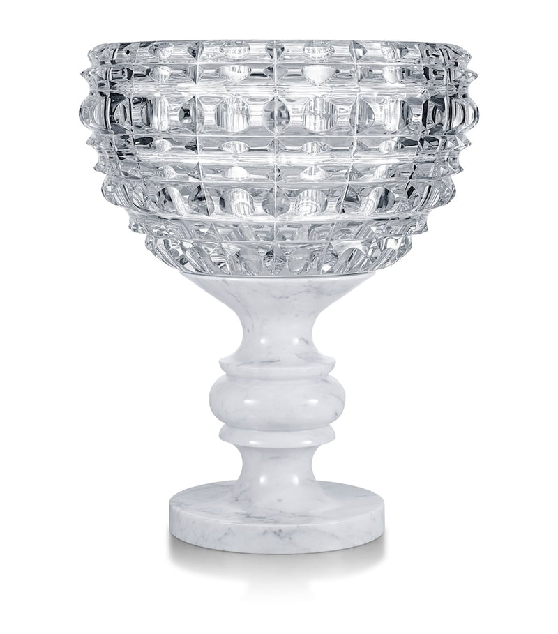 Baccarat crystal New Antique Solar vase 68cm - British product