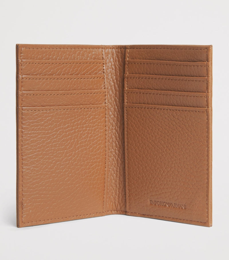 Emporio Armani leather bifold card holder, UK version