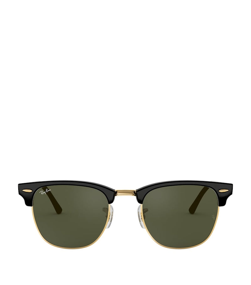 Ray-Ban Clubmaster sunglasses gold-tone frame (British brand)