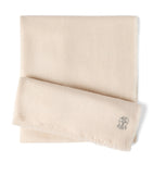 Brunello Cucinelli cashmere embroidered scarf 48x170cm - British product