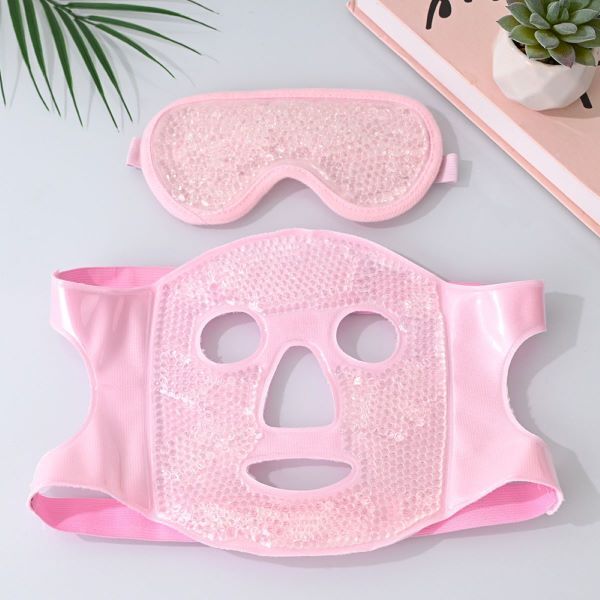 Leaper cold compress face and eye mask set - British product