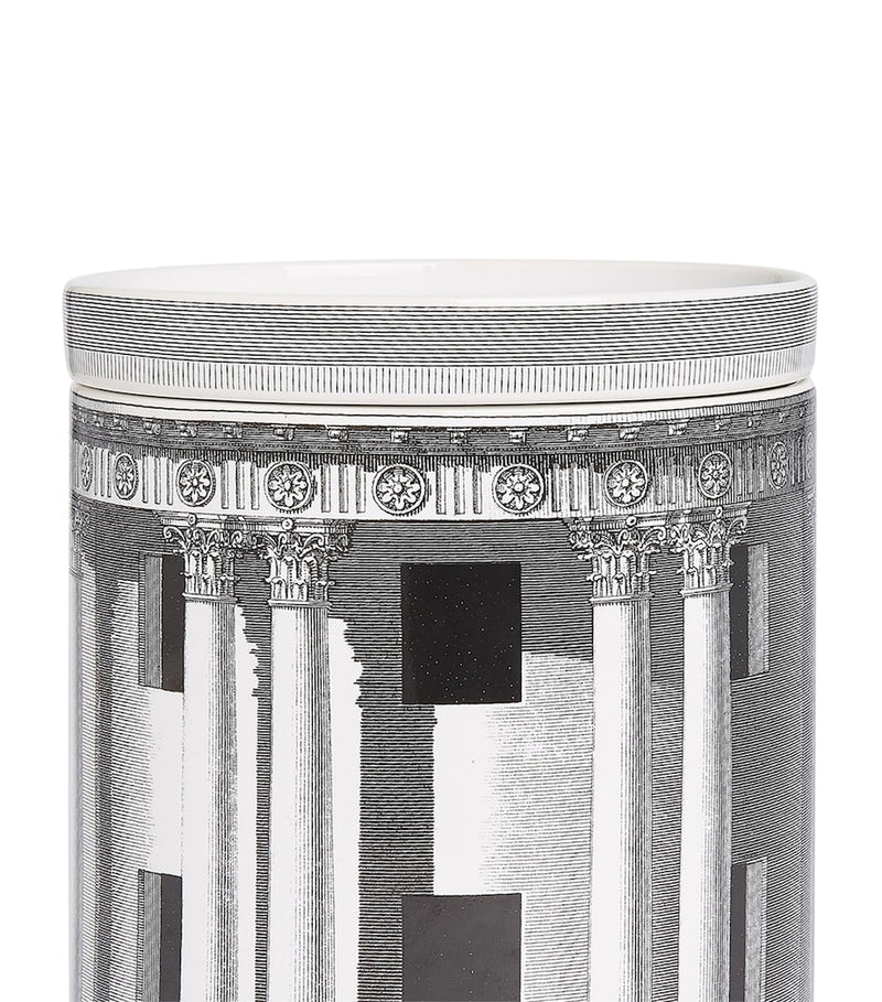 Fornasetti Architettura large candle in ceramic design (British brand)