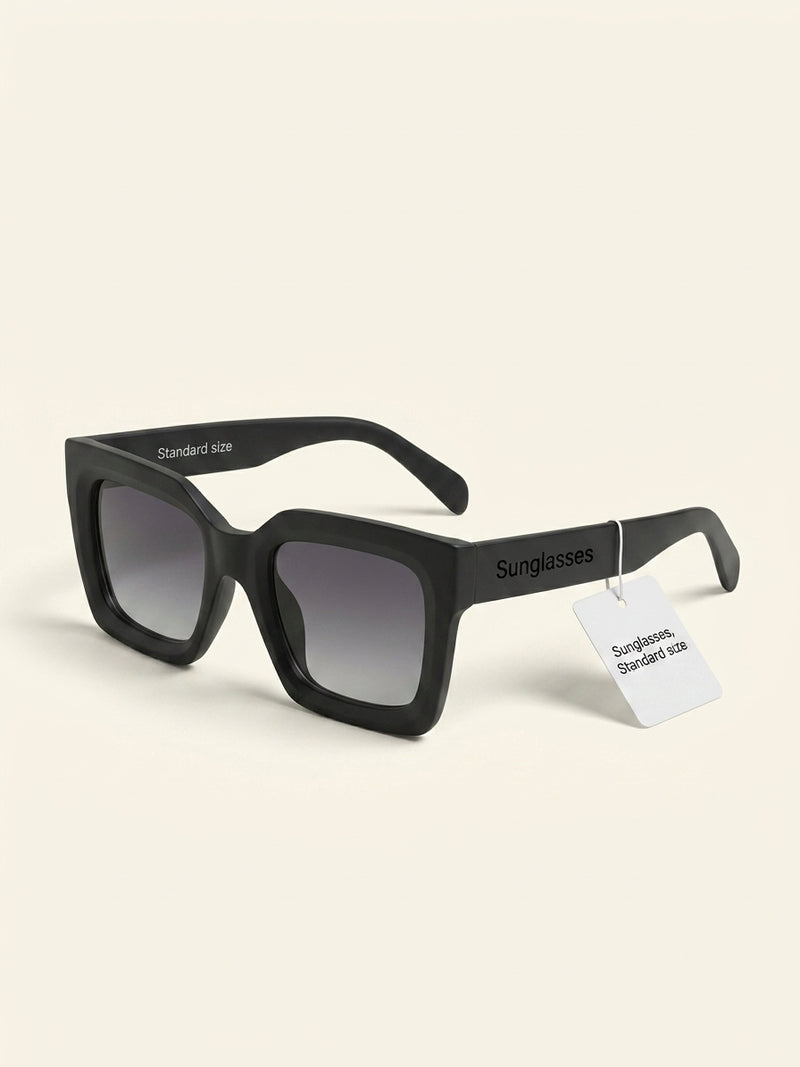 Celine black rectangular sunglasses for women, UK version