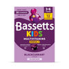 Bassetts multivitamin gummies Omega-3 blackcurrant 30, imported from the UK