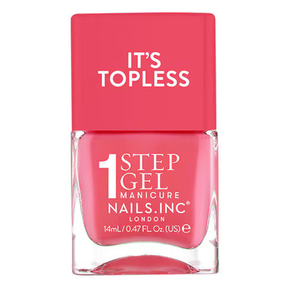 Superdrug Nails.INC Its Topless Sofia Coral 1-Step Gel Nail Polish 14ml- Buy online at McGrocer