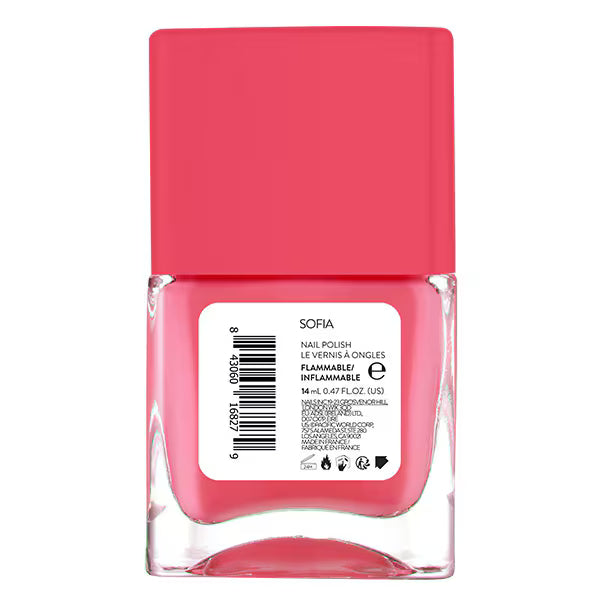 Nails.INC Gel Nail Polish Sofia Coral 14ml, imported from the UK