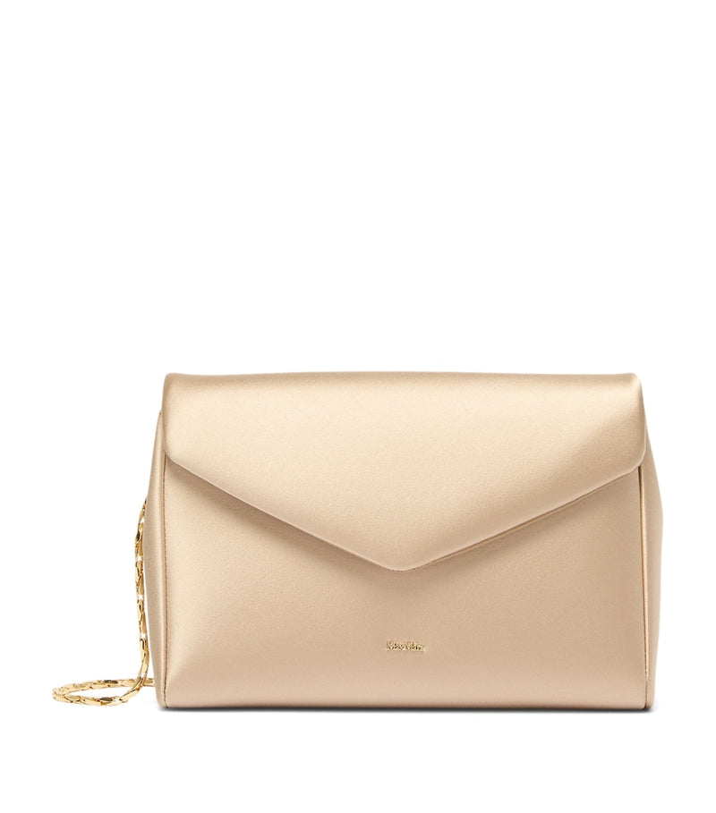 Max Mara satin clutch bag, imported from the UK