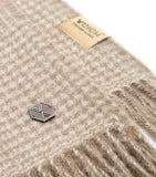 Weich alpaca throw 200cm x 150cm, imported from the UK